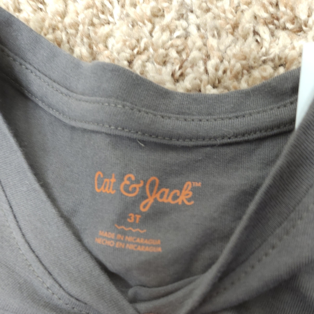 NWT Cat and Jack Star Graphic Long Sleeve TShirt - Picture 2 of 4